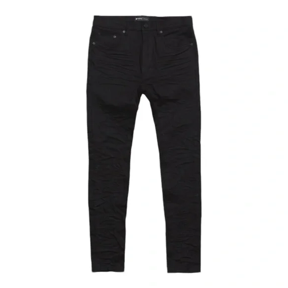 Purple Brand POO1 Black Raw Jeans
